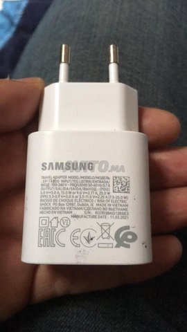 Chargeur Samsung original type c 25 whatt 