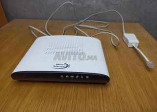 Routeur ADSL Maroc Telecom avec Cable Ethernet