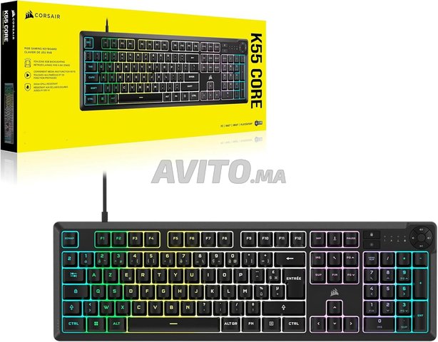 Corsair Gaming K55 Core RGB gaming silencieux