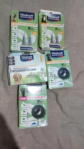 pipettes et colliers anti parasites
