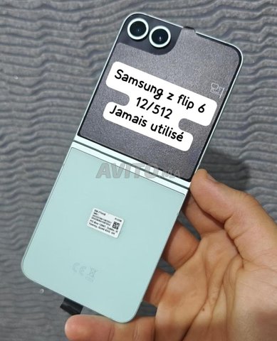samsung z flip 6 neuf sans accessoires 12/512