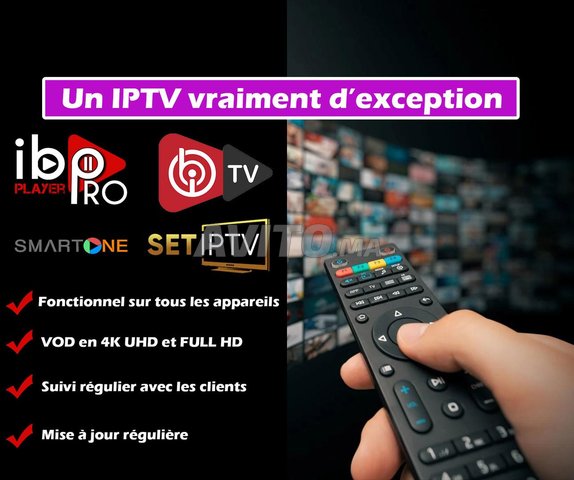 Abonnement IPTV vraiment d’exception pour 12 mois