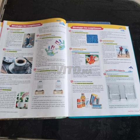 Manuel et livre physique chimie 5ème  - 2