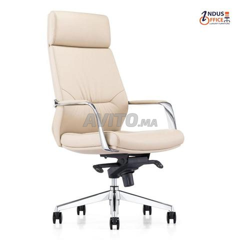 Chaises de Bureau en Cuir Haut de Gamme - 2