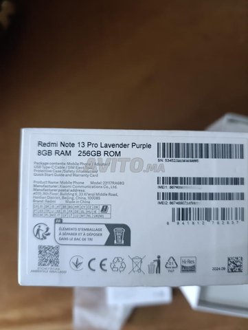 redmi note 13 pro Telephone b9i jdid ✅