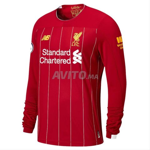 Official New Balance Liverpool Long Sleeve Jersey