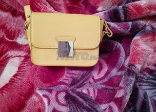 zara sacs original yellow square small