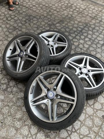 Jantes Mercedes 18 AMG avec 4 pneus (CLA 220)
