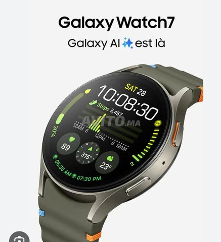 Watch7 samsung (bluetooth 40 mm) verte