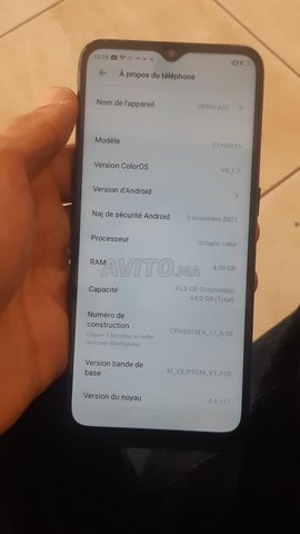 هاتف Oppo A31. بحاله ممتازة بثمن جد مناسب