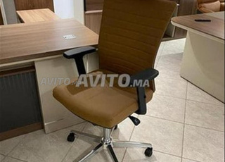 Chaise président à dossier haut