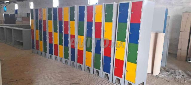 vestiaire métallique 1/2/3/4/5 porte 