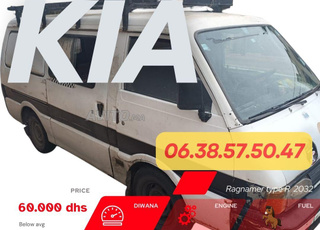 dyal l3amal Kia Pregio Diesel Manuelle Oujda