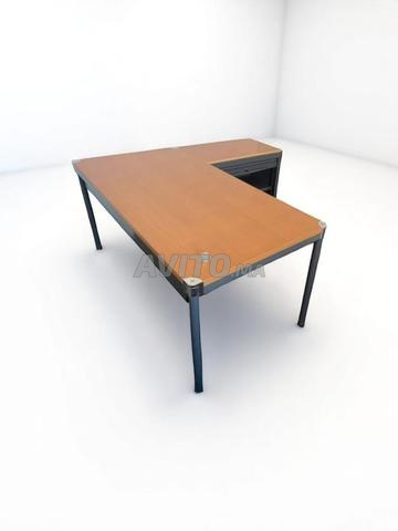 باقة ترويجية لمكتب مستقيم 160 سم مع خزانة ديناموبيل