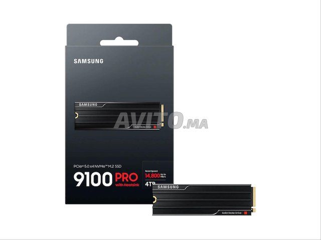 Samsung 9100 PRO with Heatsink 4 TB SSD NVMe™ M.2