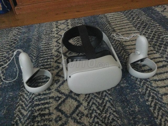 Casque VR Meta Quest 2 & Sangle de tête améliorée.