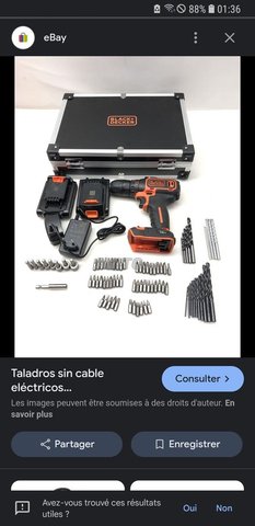 Perceuse visseuse black decker 18 v