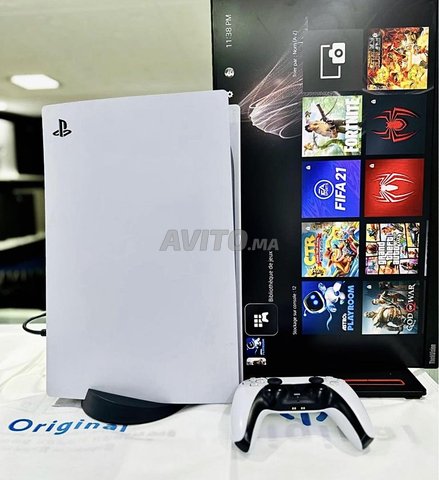 Playstation 5 avec 100 games