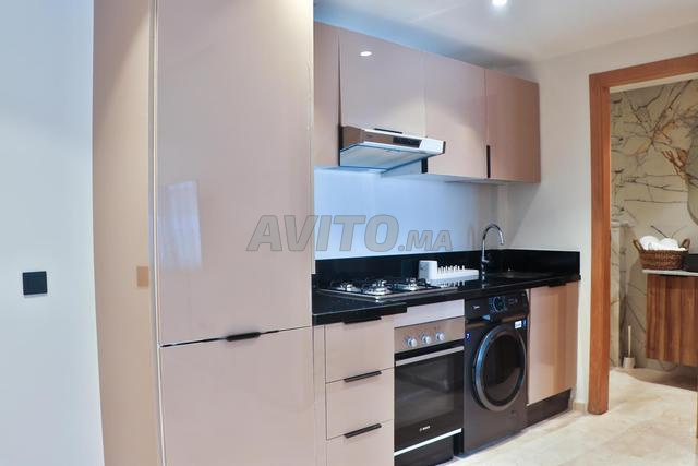 Studio haut standing à louer Maarif Avec balcon - image 5