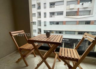 Studio haut standing à louer Maarif Avec balcon
