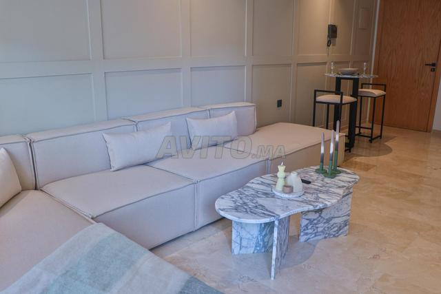 Studio haut standing à louer Maarif Avec balcon - image 4