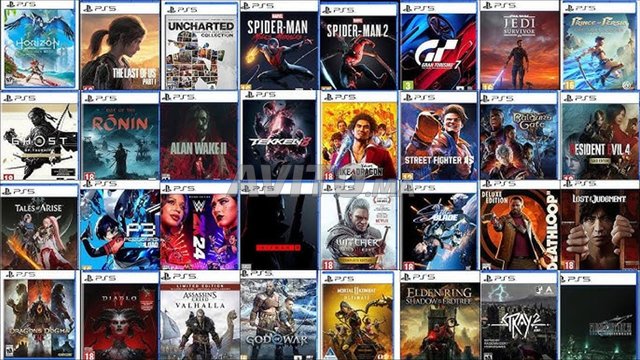 ألعاب وإشتراكات ps4 ps5 بأثمنة مناسبة مع الضمان و 
