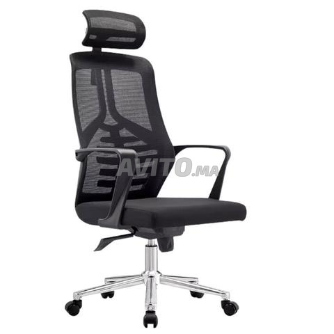 Fauteuil de bureau \ chaise opérateur en mesh  - 2