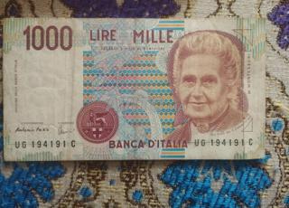 ليرة إيطالة قديمة 