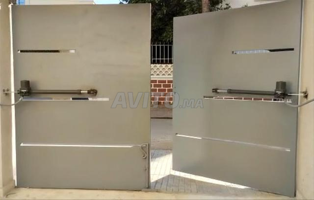 🛠️ Kit moteur لباب مزدوج (Portail battant)