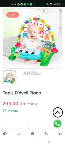 tapis piano wed'eveil 