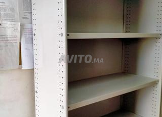 Rayonnage avec fond et parois \ rayonnage léger