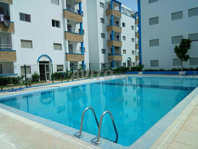 location appartement avec piscine à ouadlaou  - 2