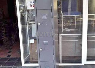 Armoire casier vestiaire métallique Deux portes
