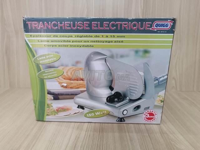 trancheuse charcuterie marque quigg 150 watt 