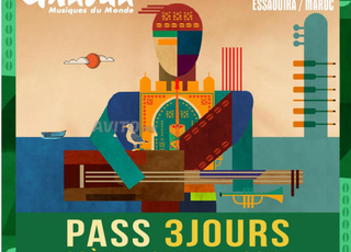 badge festival Gnaoua 2025