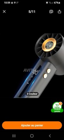 ventilateur portable à main portable turbo