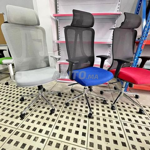 Chaise opérateur de bureau \fauteuil en simili @\^ - 2