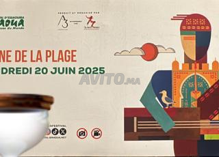 ticket festival vendredi pour place molay hassan