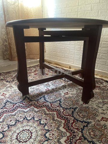 Table ronde 1 mètre pliable