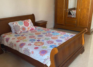 Chambre complète en merisier prix à 6000dh