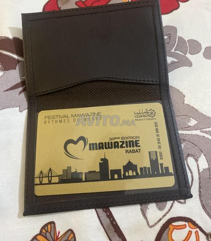 Carte gold pour Mawazine // premier venu 1er servi