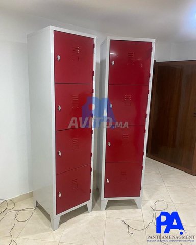 Armoire casier vestiaire métallique 1\2\3\4 PORTES