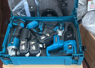 Pack de 4 pieces 48 V brushless viceuse 