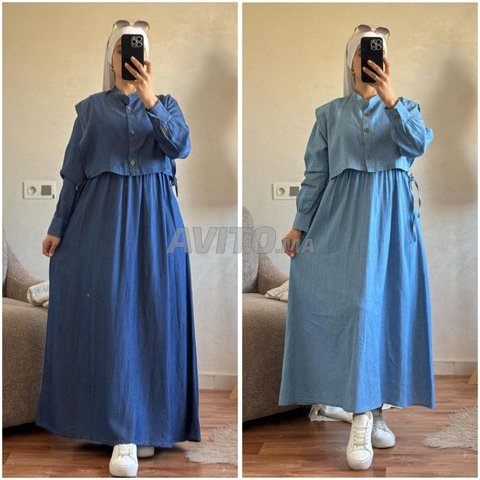 Robe jeans tensil