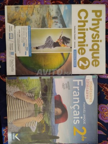 Manuels scolaire a vendre, niveau Seconde 