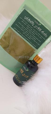 زيت لتكثيف و تطويل الشعر و ماسك ضد التساقط 