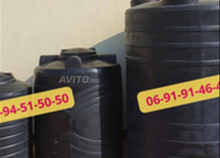 citerne plastique  livrons  Maroc, citernes
