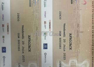 Tickets mawazine AFROJACK