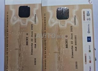 Billet Mawazine BECKY G