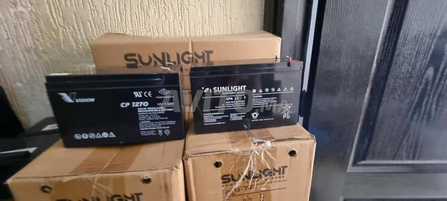 Lot batterie VISION SUNLIGHT 60dh casa hay hassani - 2